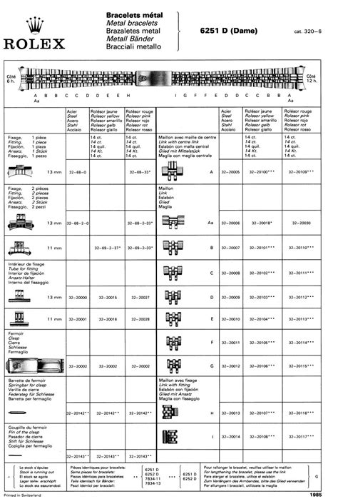 tudor clasp codes|rolex clasp code chart.